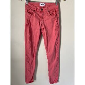 Paige Women's Verdugo Ultra Skinny Stretch Jeans Pink Size 26
